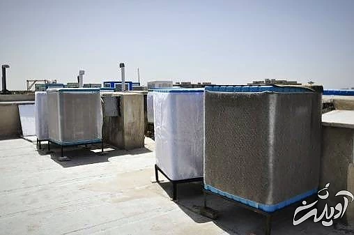 رفع بوی بد کولر آبی